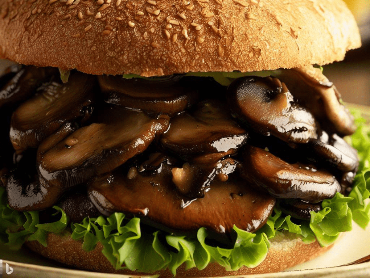 Portabella Mushroom Sandwich