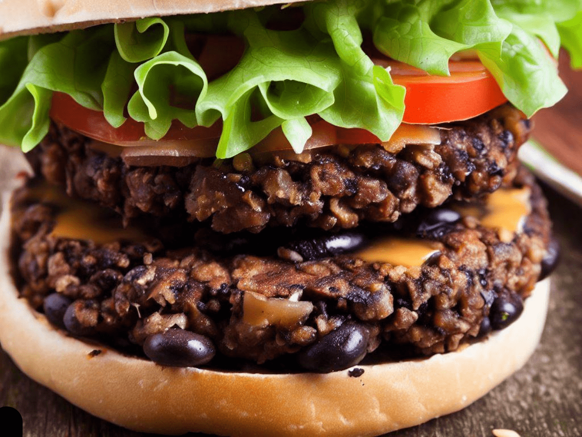 Vegan Gluten Free Black Bean Burgers 4