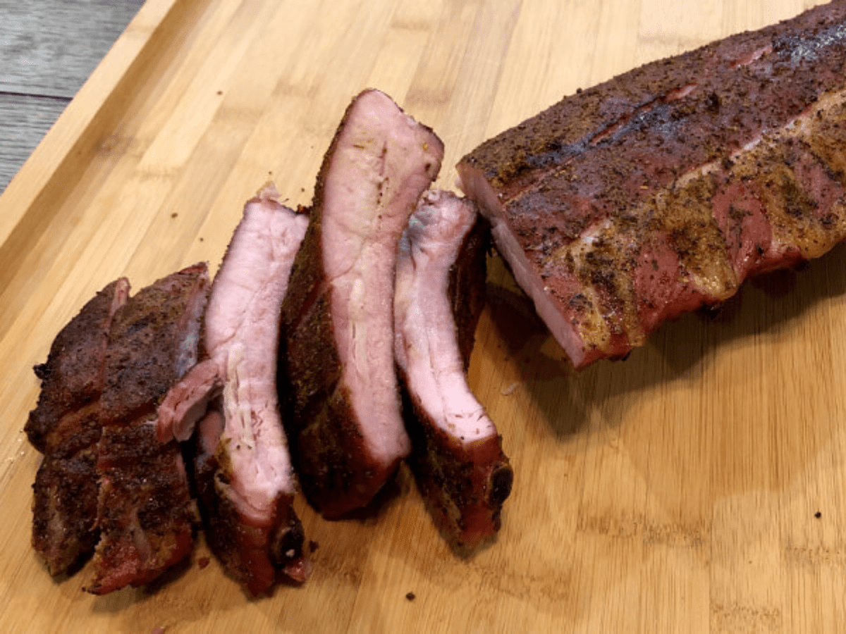 pit barrel cooker ribs 2