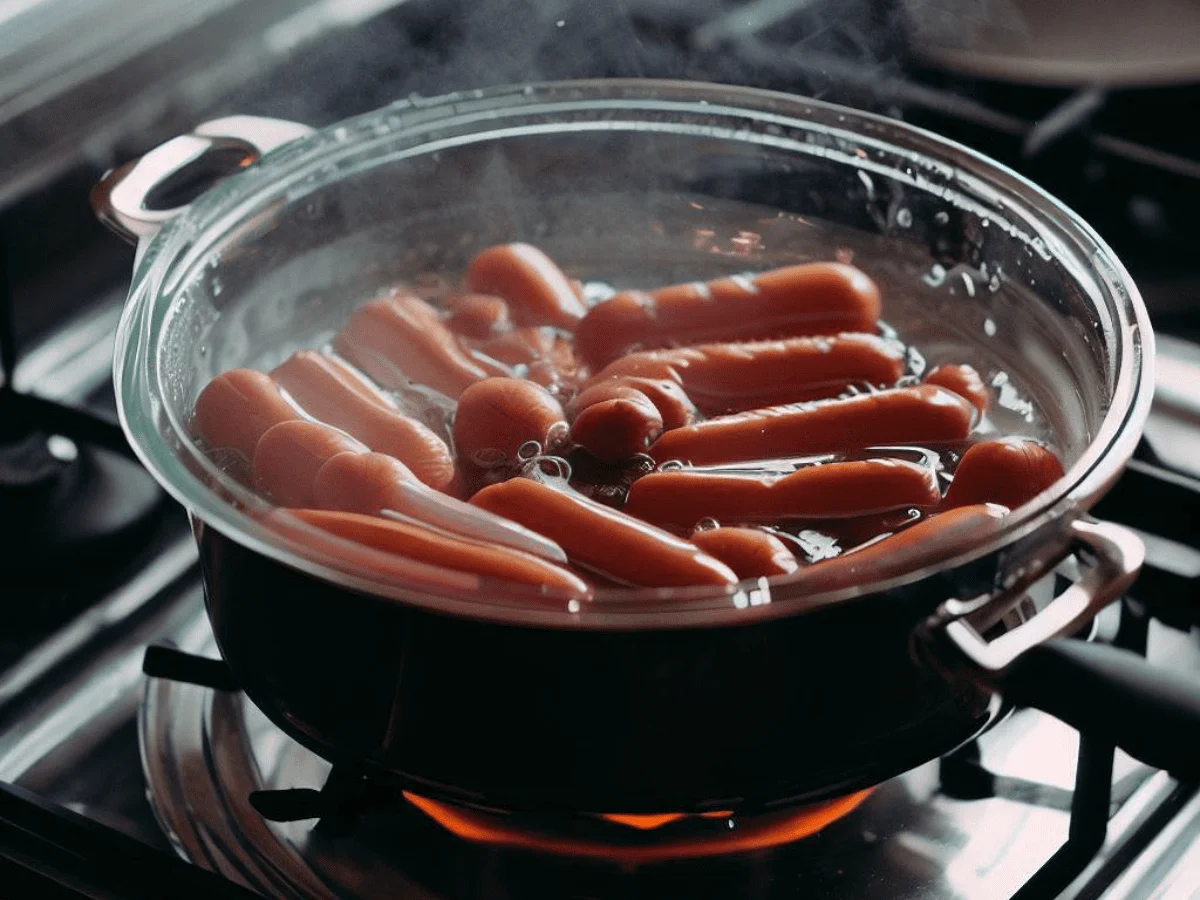 the best way to cook hot dogs boiling on the stove