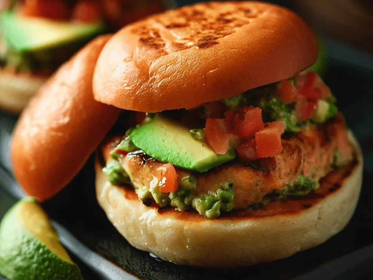 salmon burger recipe